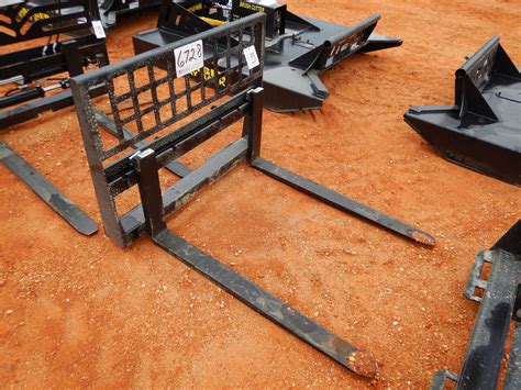 skid steer forks sale used|skid steer implements for sale.